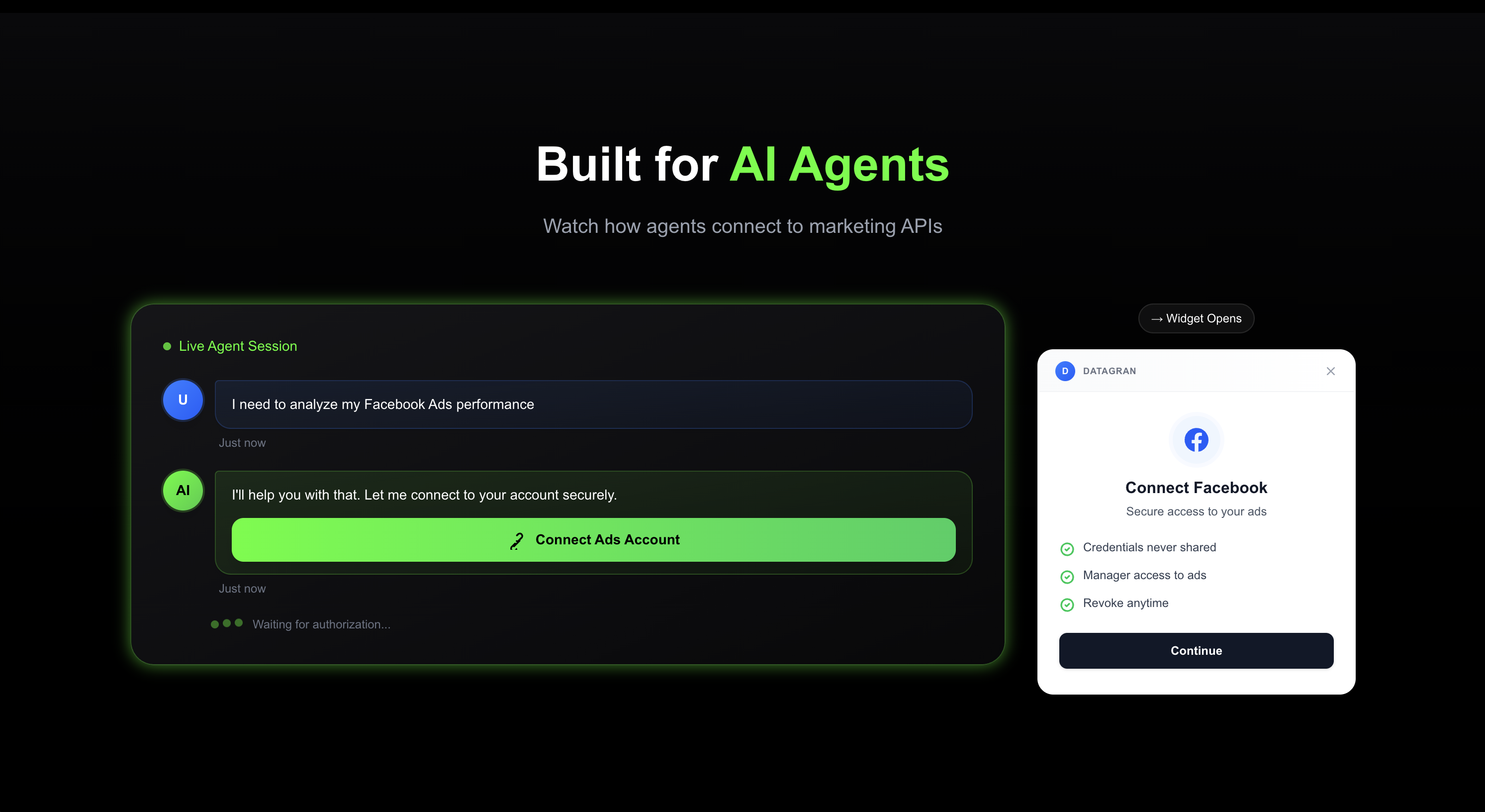 DatagranAuth screenshot 1