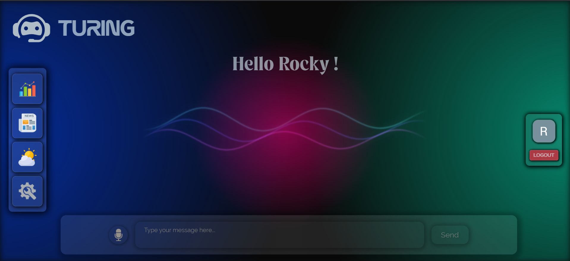 Turing screenshot 1