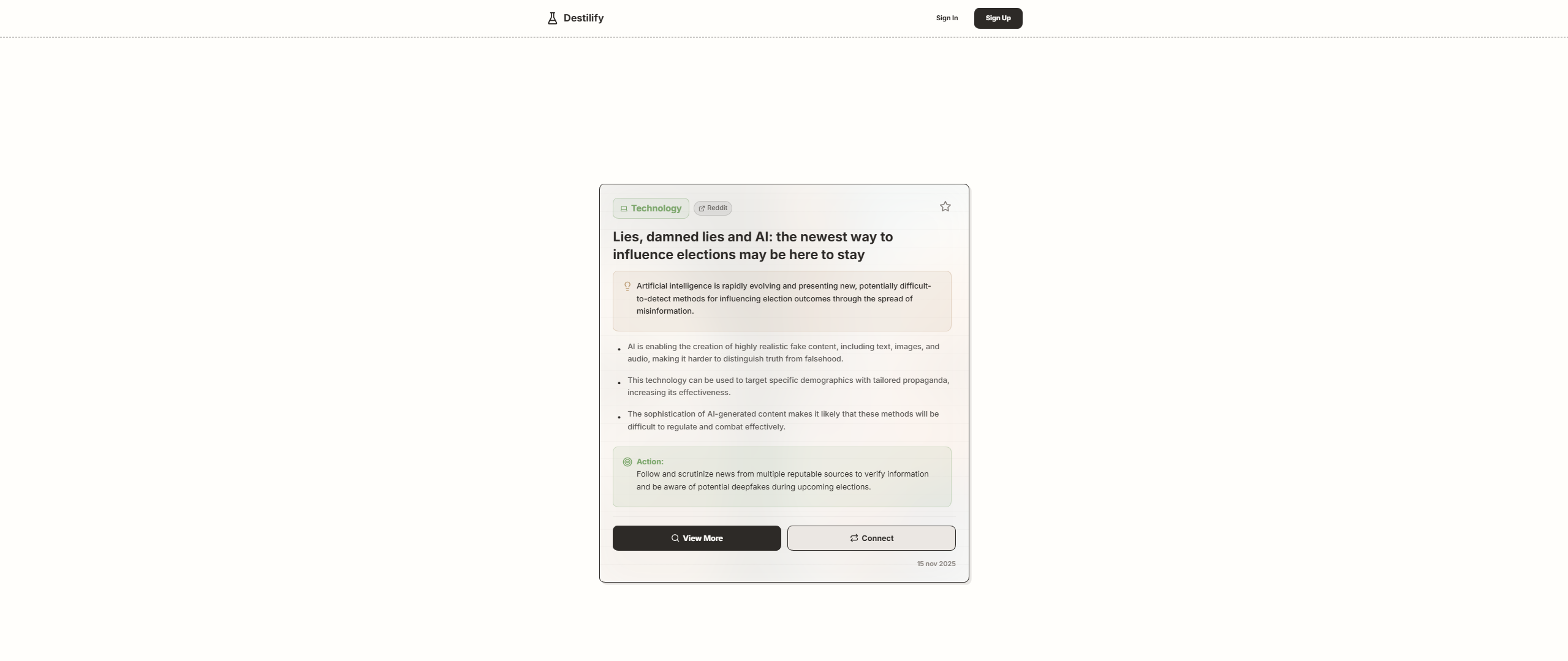 Destilify screenshot 3