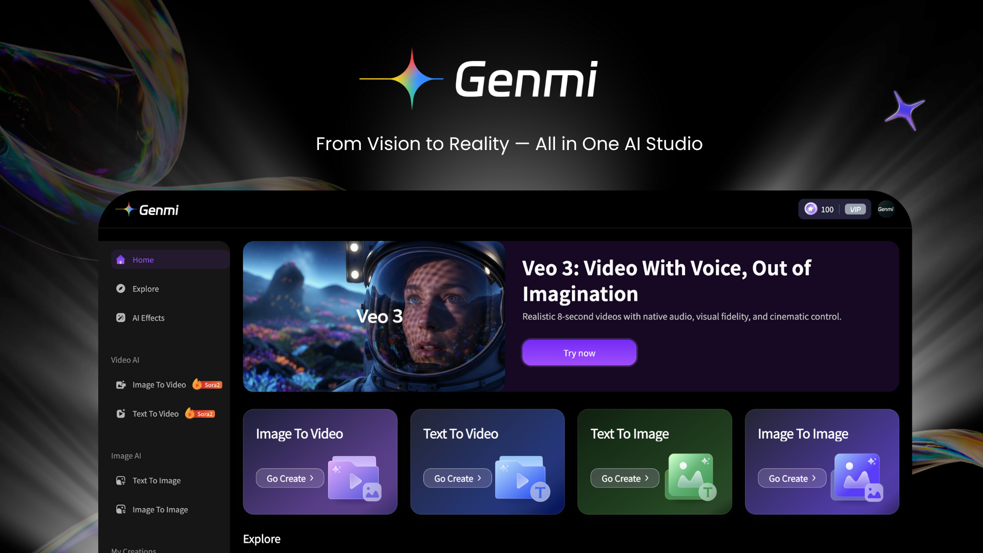 Genmi.ai screenshot 2