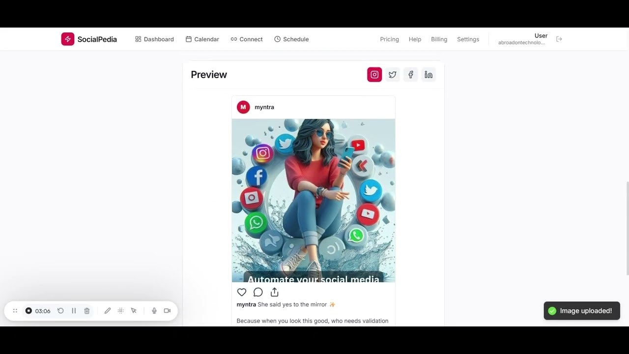 SocialPedia screenshot 1