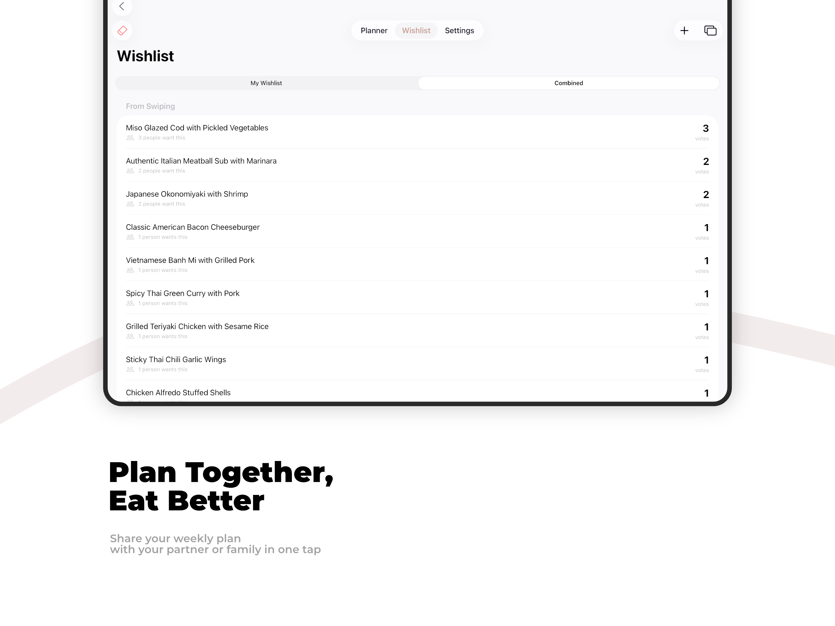 MealMe - Collaborative Meal Planning screenshot 3