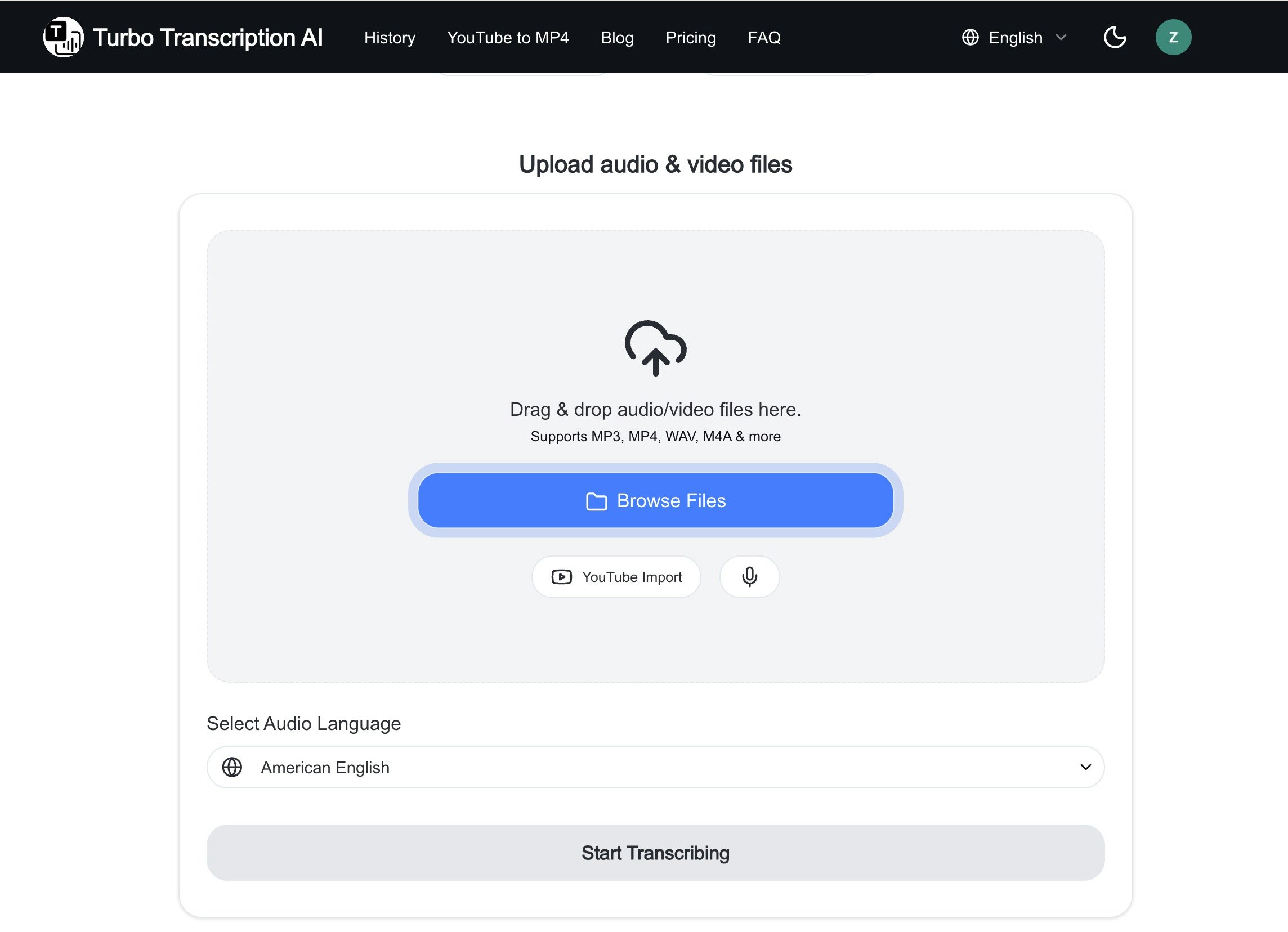 Turbo Transcription AI screenshot 3