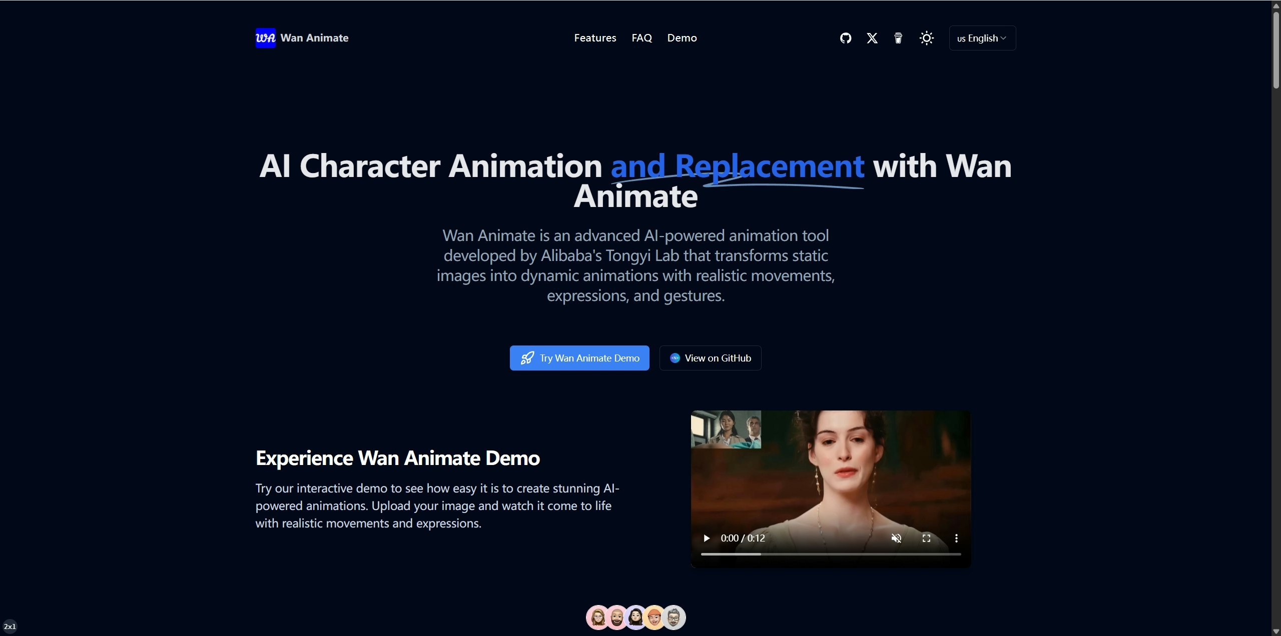 wan animate screenshot 1
