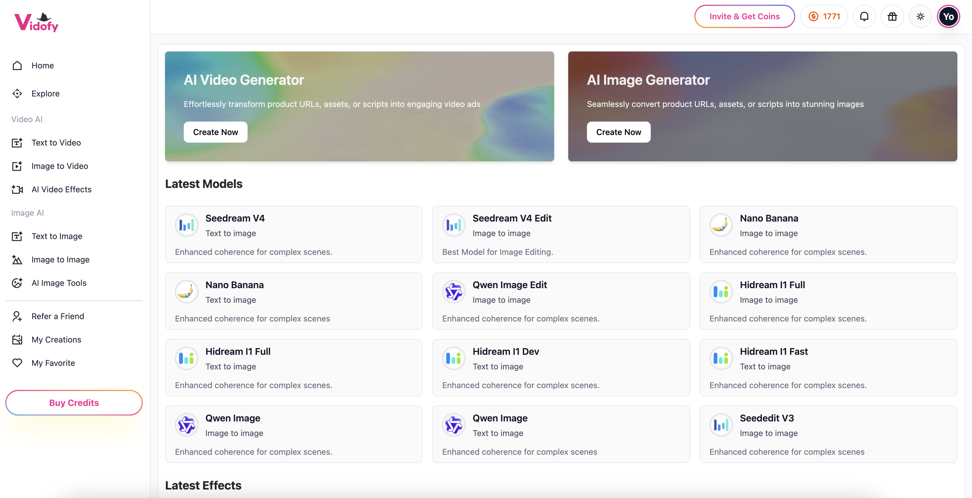 Vidofy AI screenshot 1