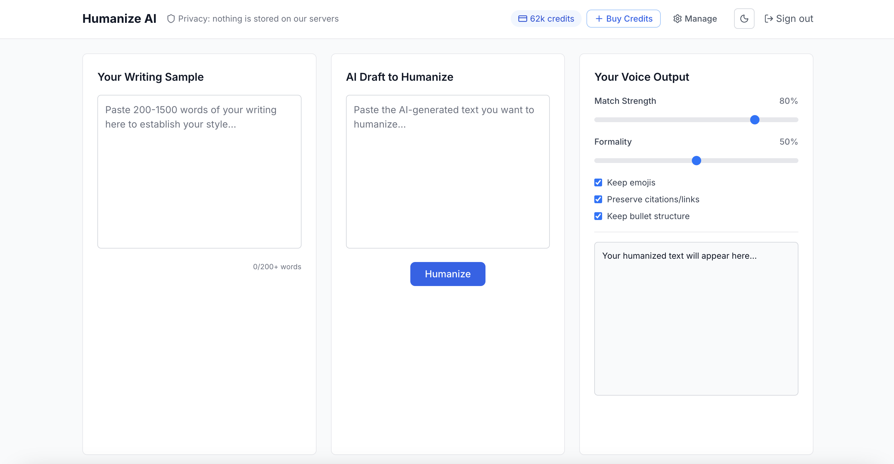 Humanizing AI screenshot 1