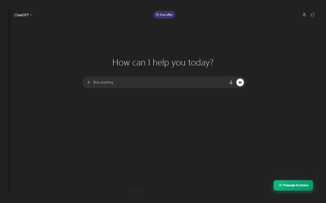 Preempt AI screenshot 1