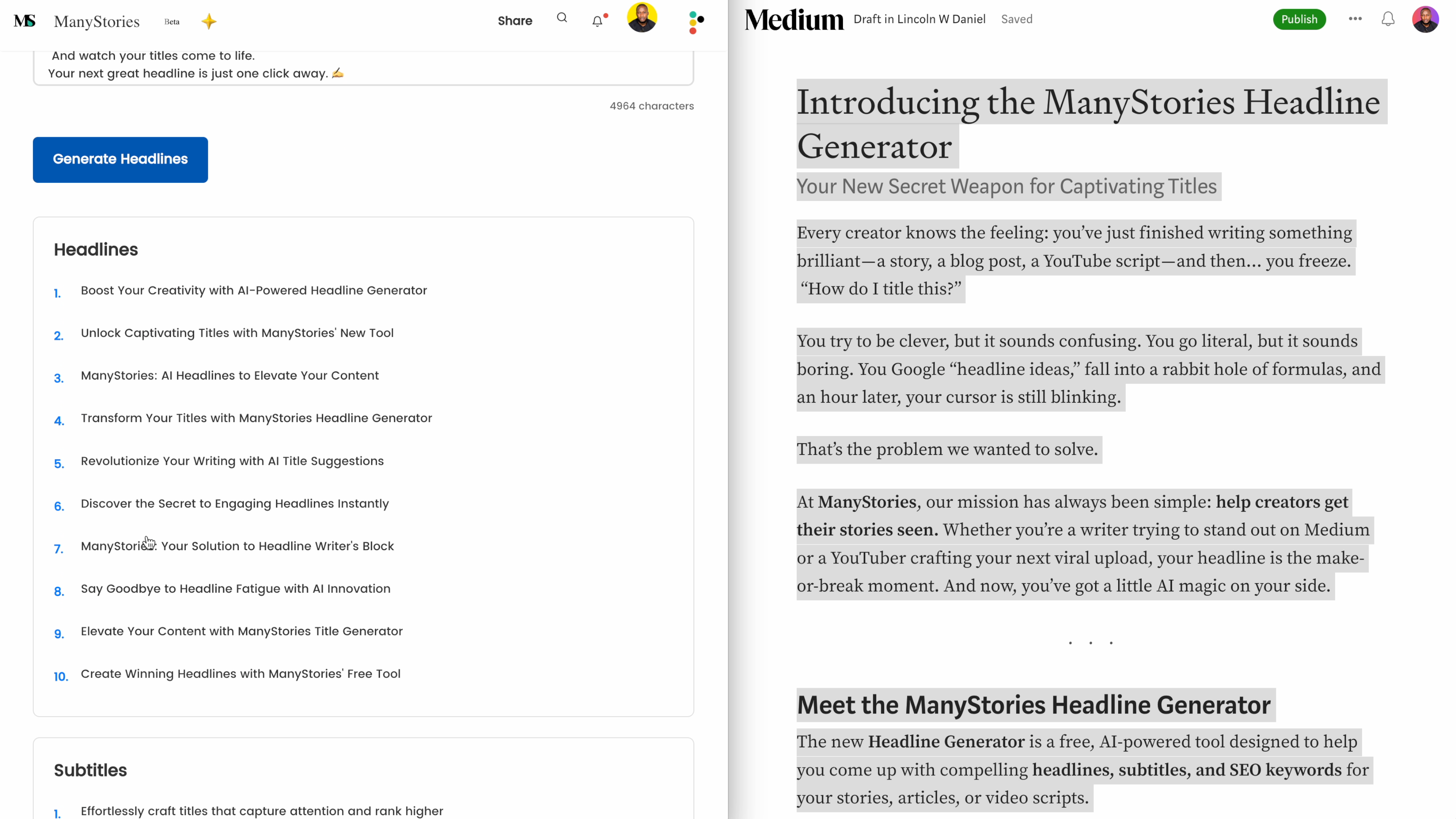 GenHeadlines.com screenshot 5