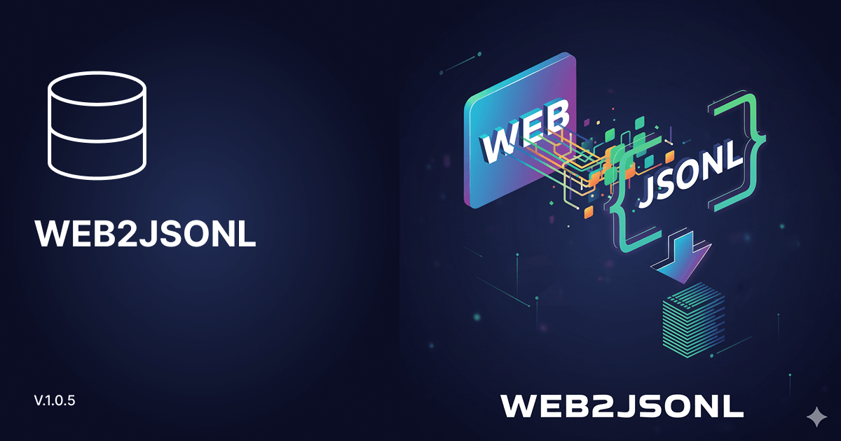 Web2JSONL screenshot 2