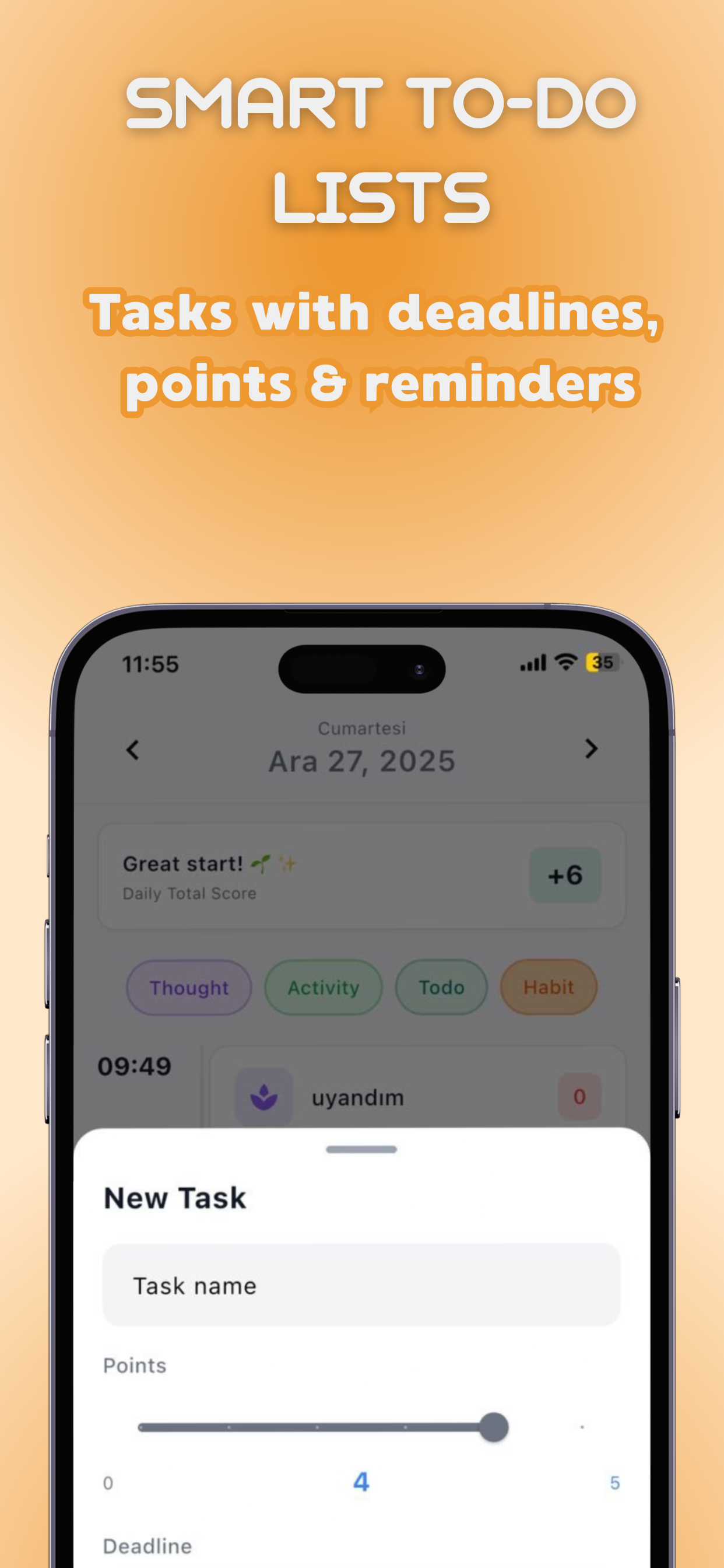 Dayvee: Daily Life Tracker screenshot 2
