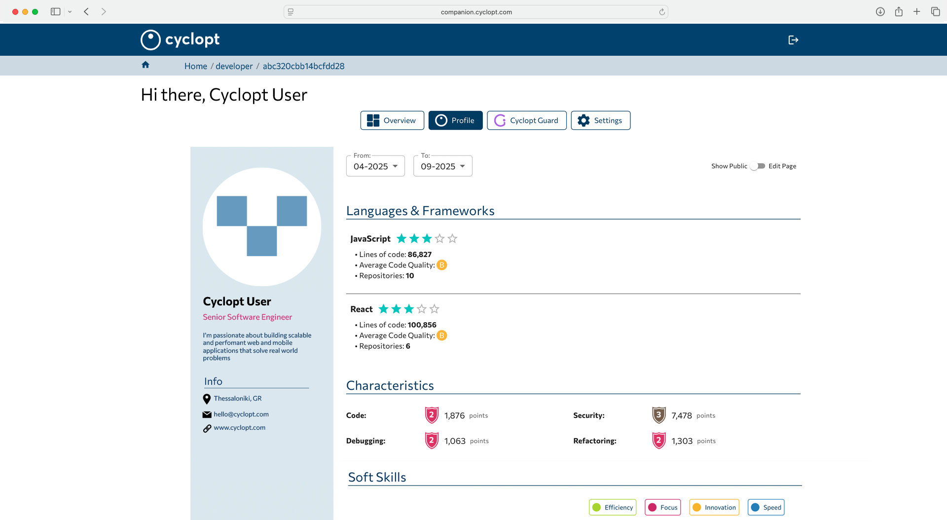 Cyclopt Companion screenshot 3