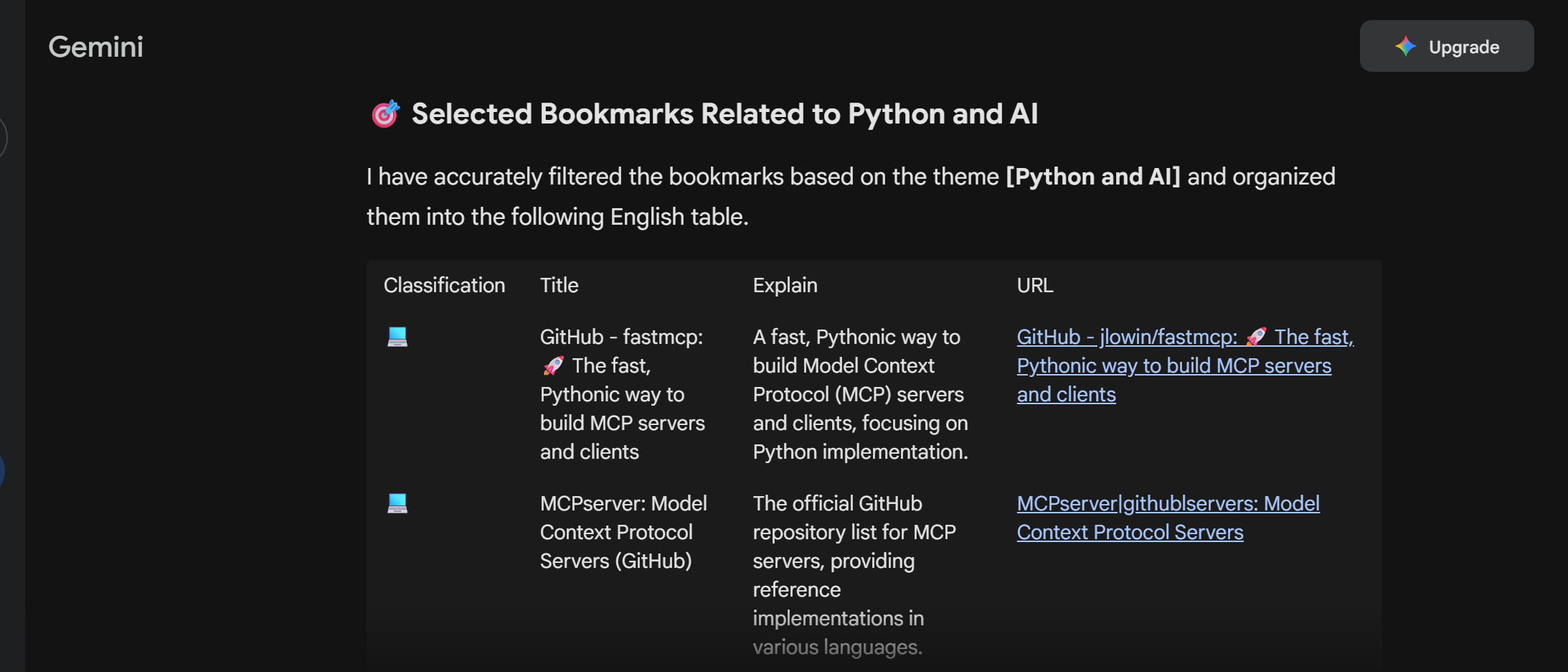 Bookmark AI Search screenshot 3