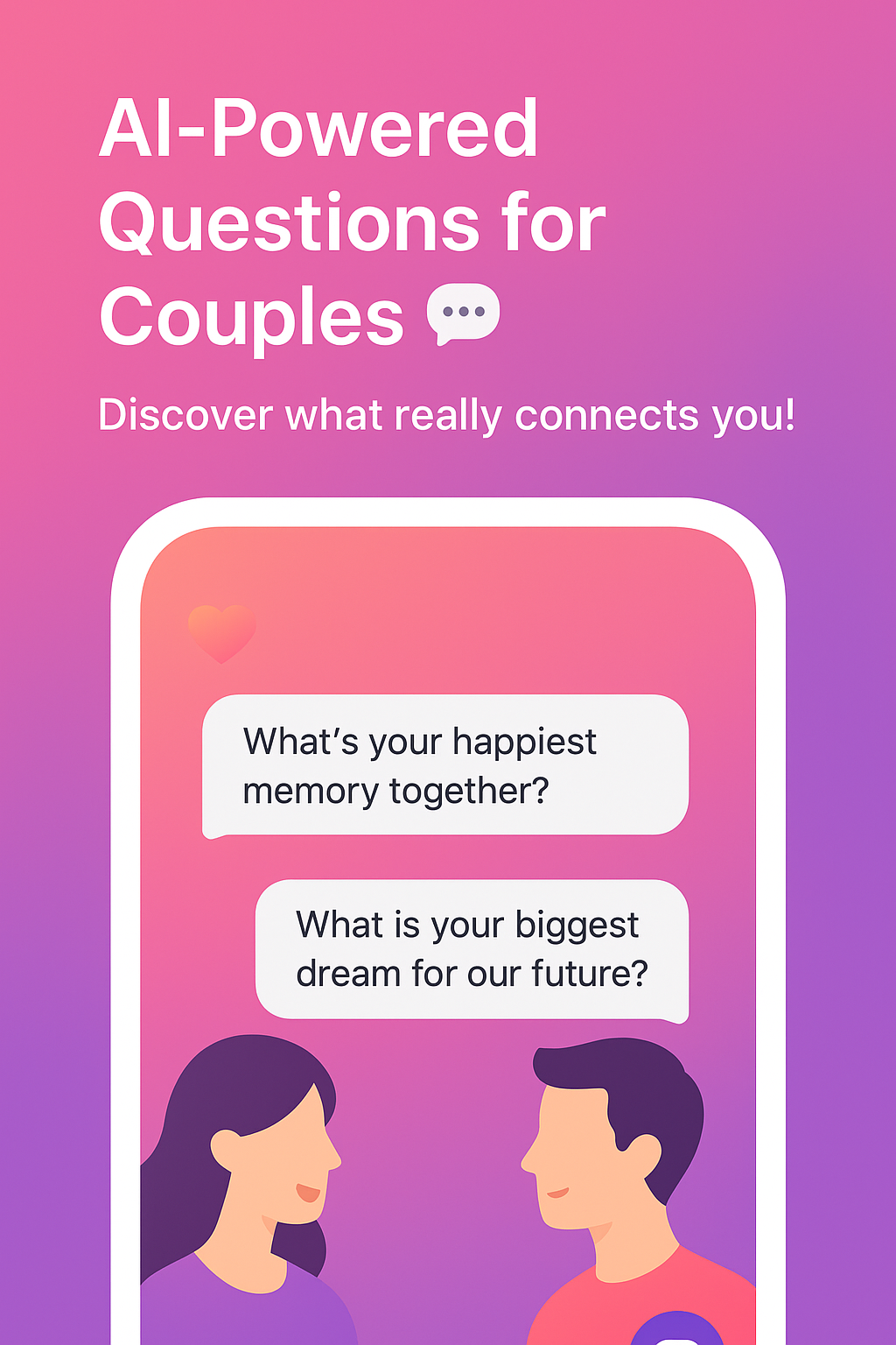 We2: AI Relationship Questions screenshot 1