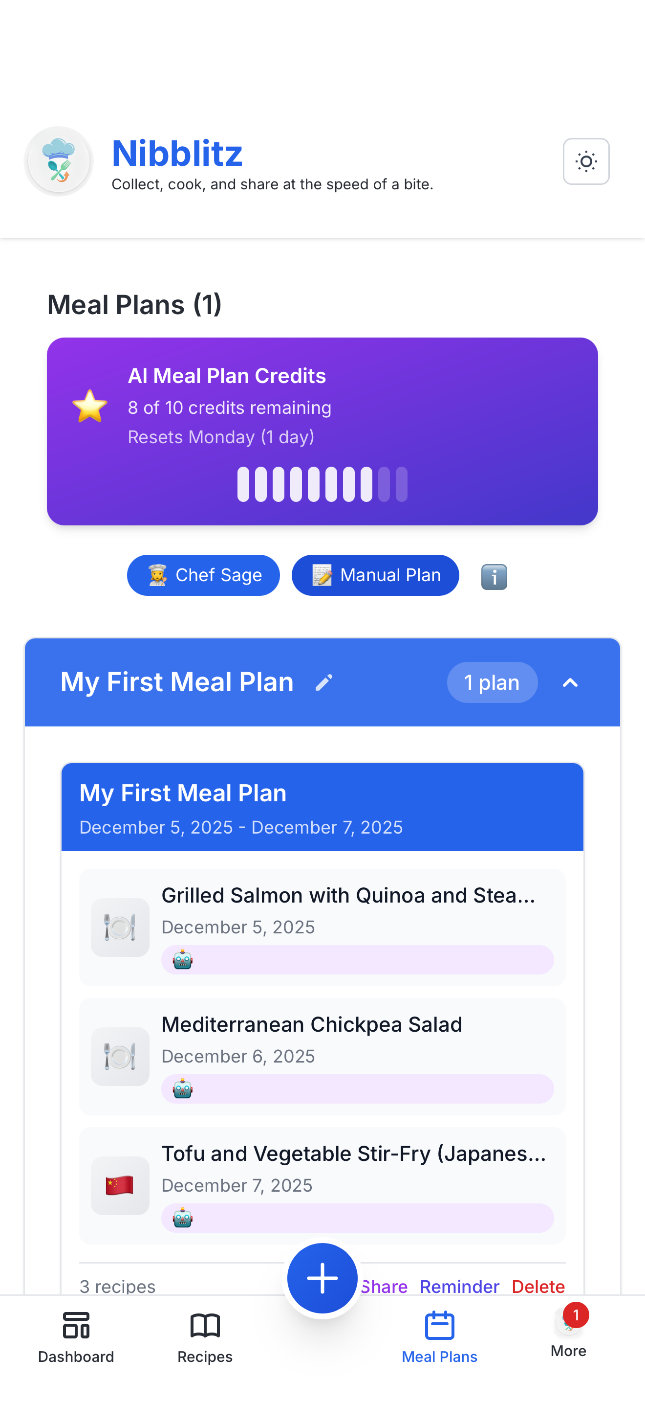 Nibblitz — Makes your recipes social screenshot 12