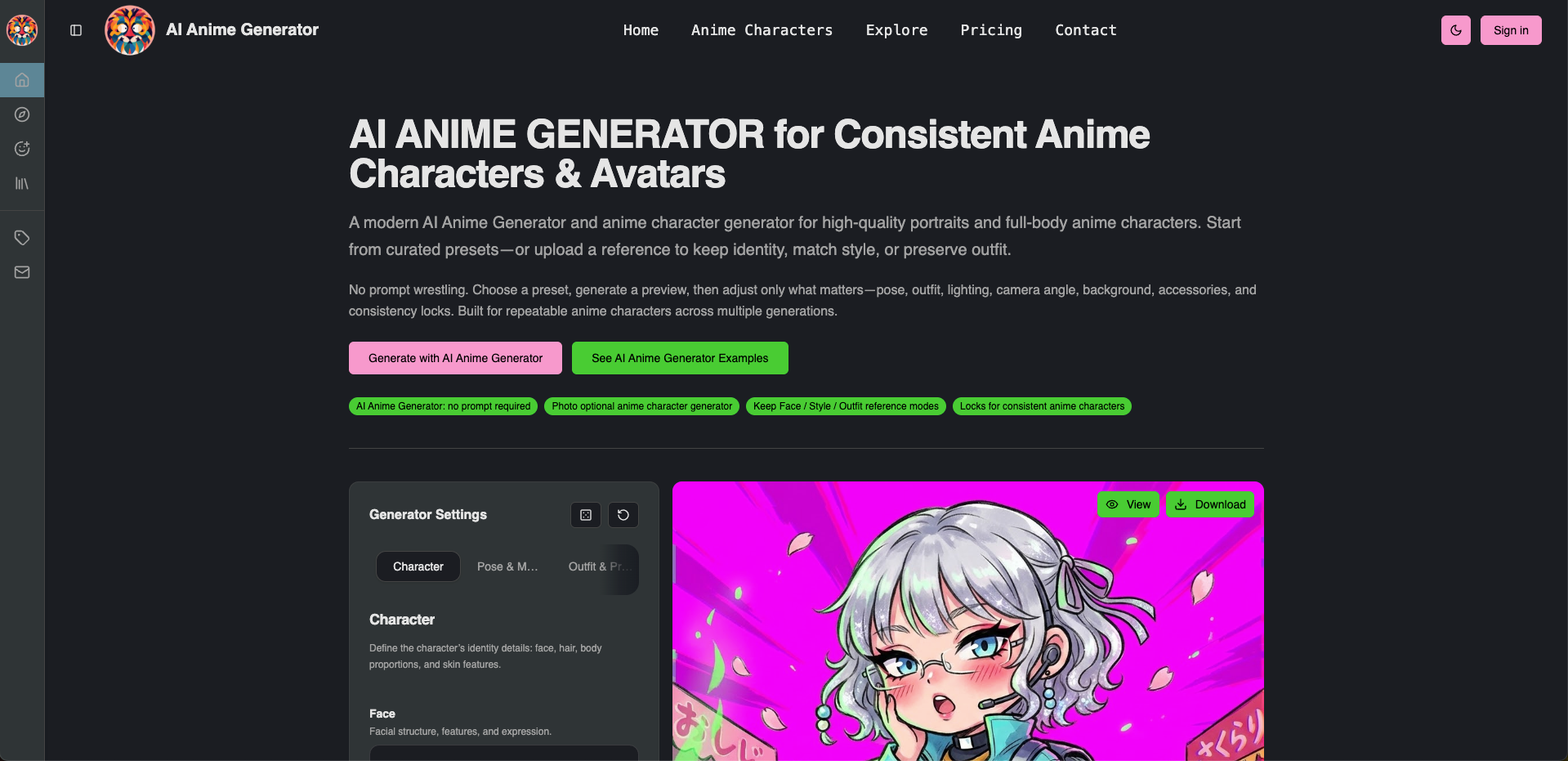AI Anime Generator screenshot 1
