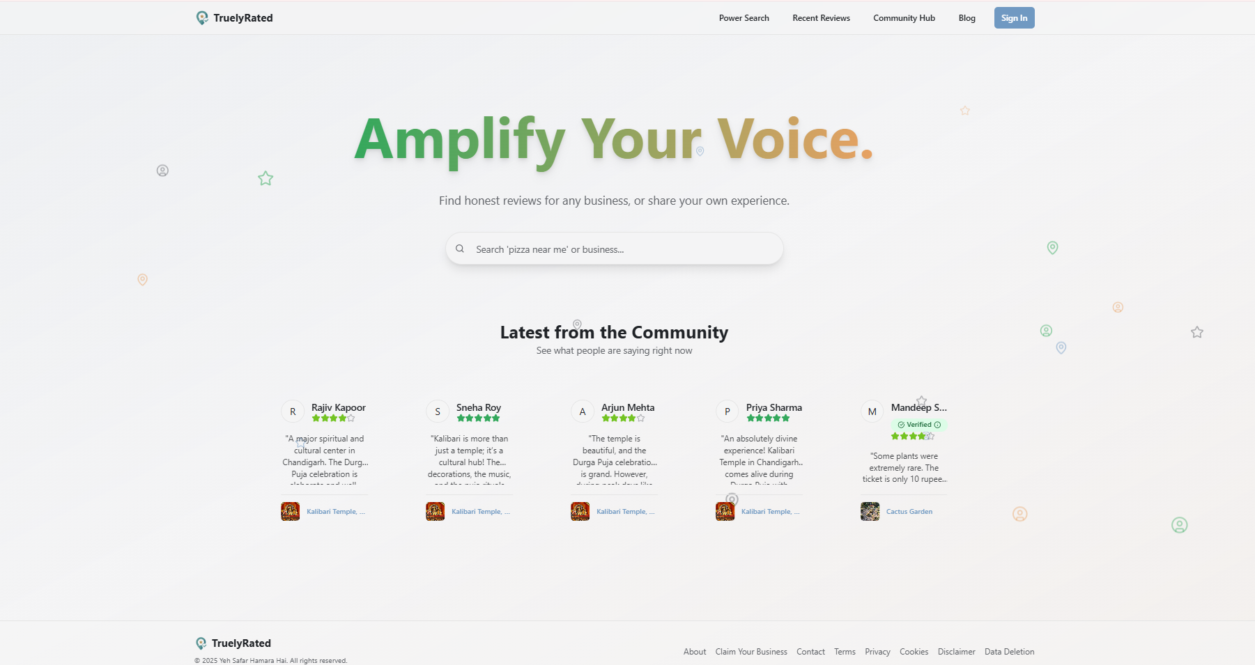TruelyRated-Amplify Your Voice screenshot 1