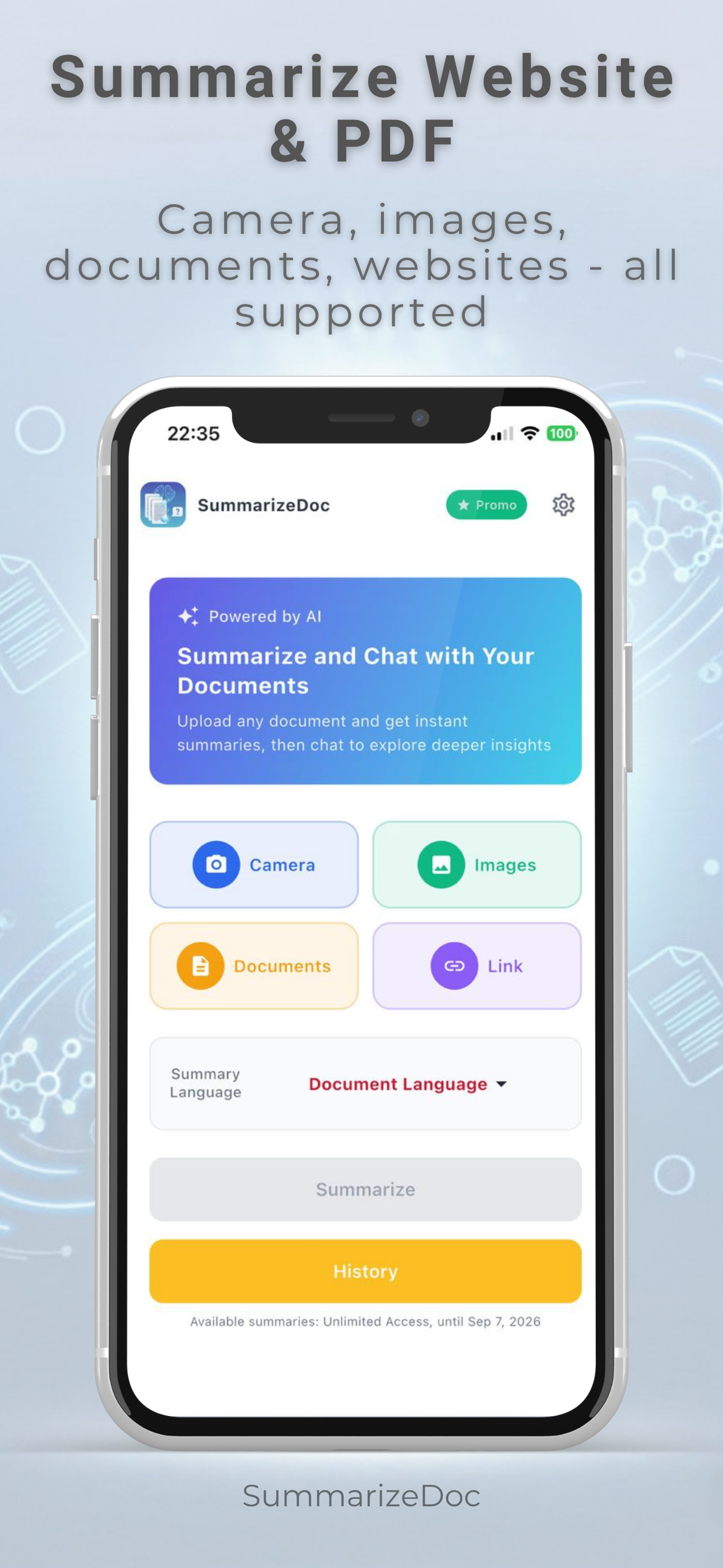 SummarizeDoc: AI Summary & Chat screenshot 4