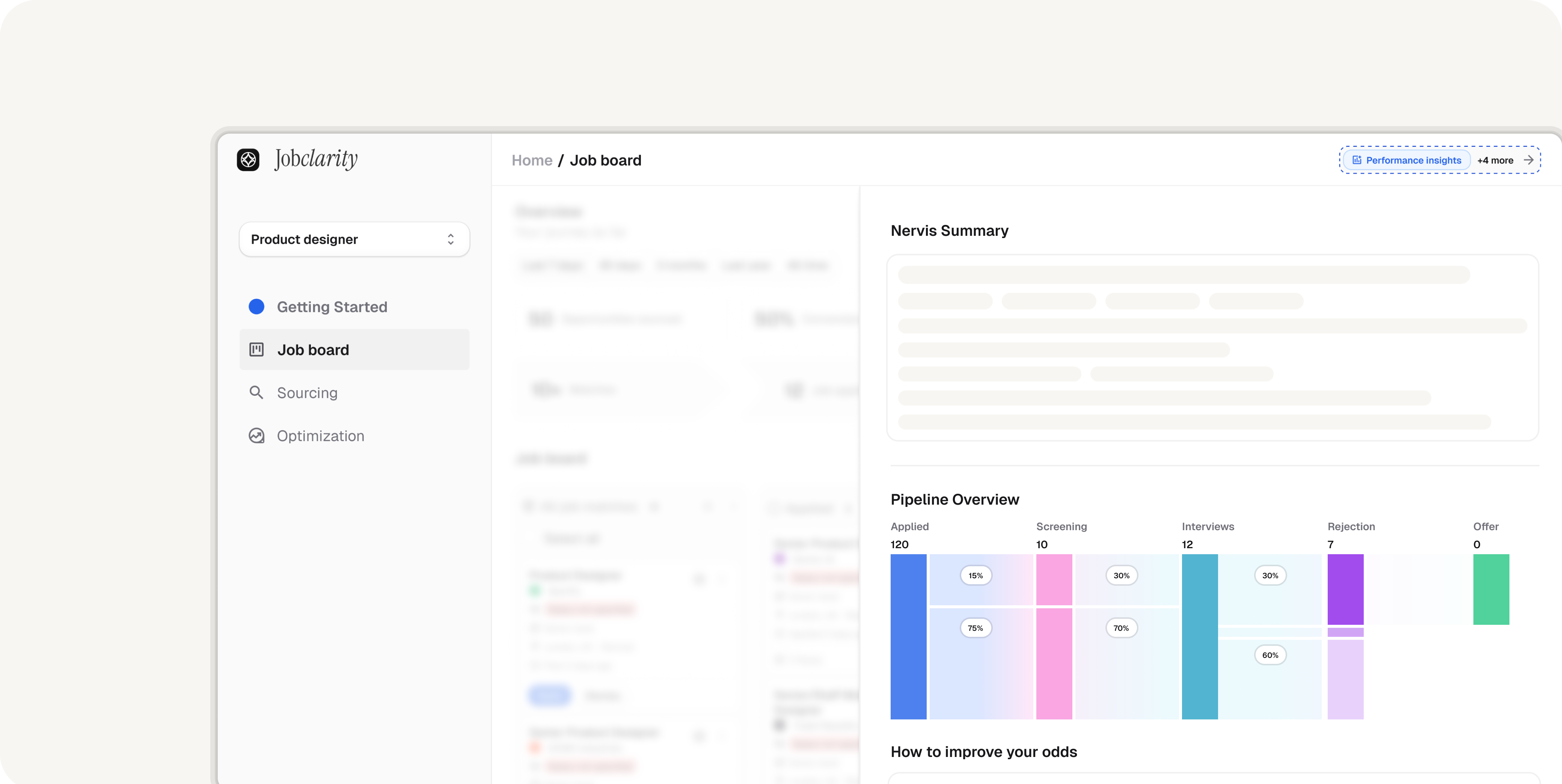 Jobclarity screenshot 2