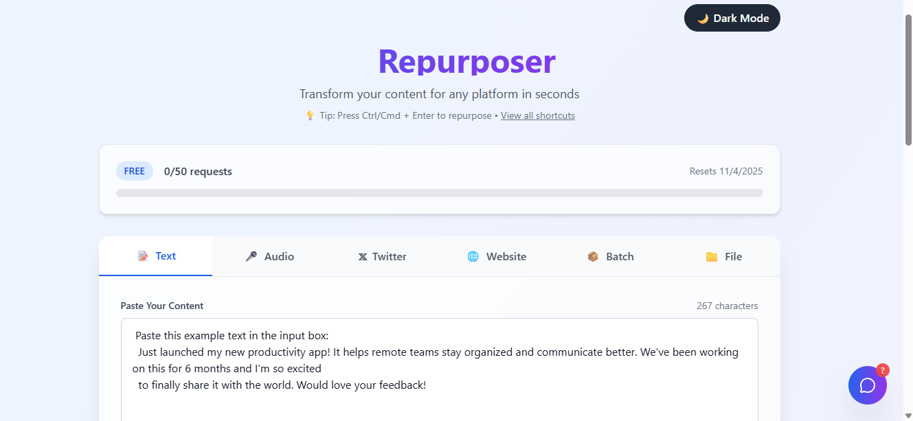 Repurposer