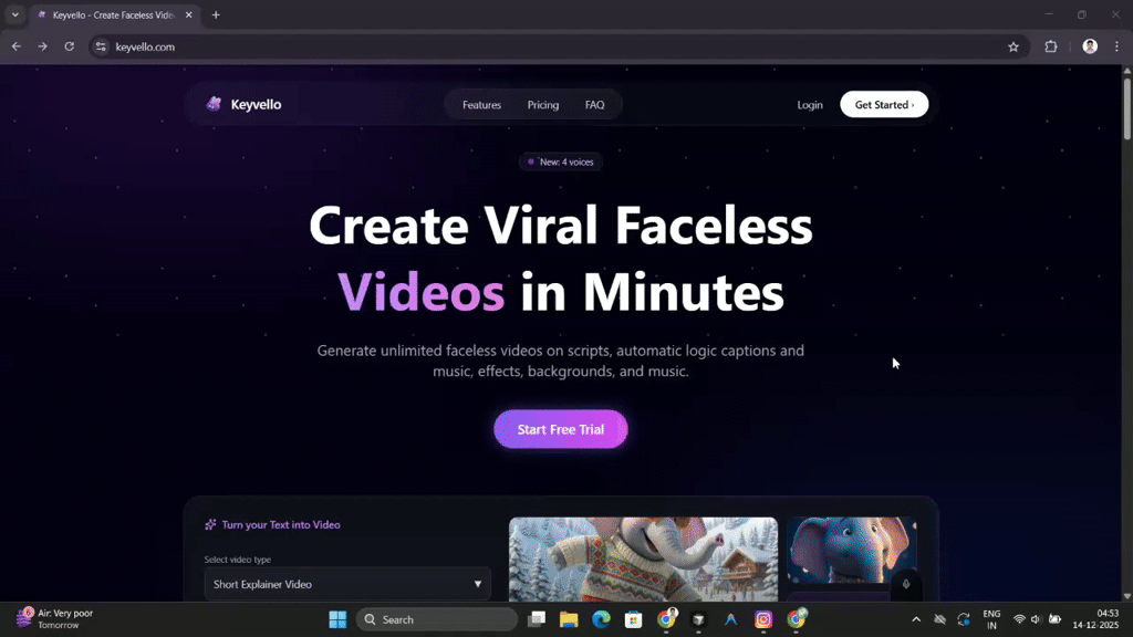 Keyvello screenshot 1