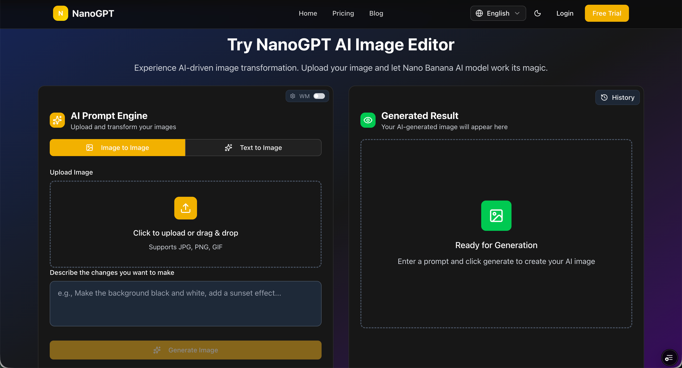 NanoGPT screenshot 2