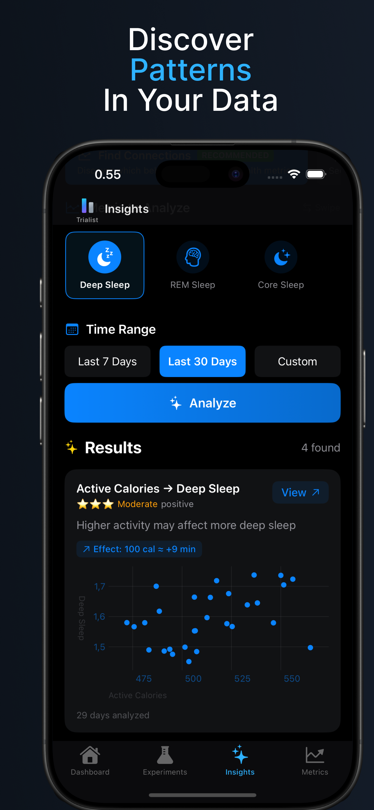 Trialist — Health Experiments screenshot 4
