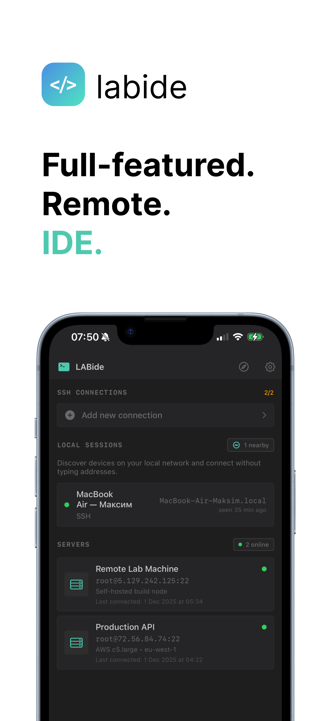 Labide screenshot 1