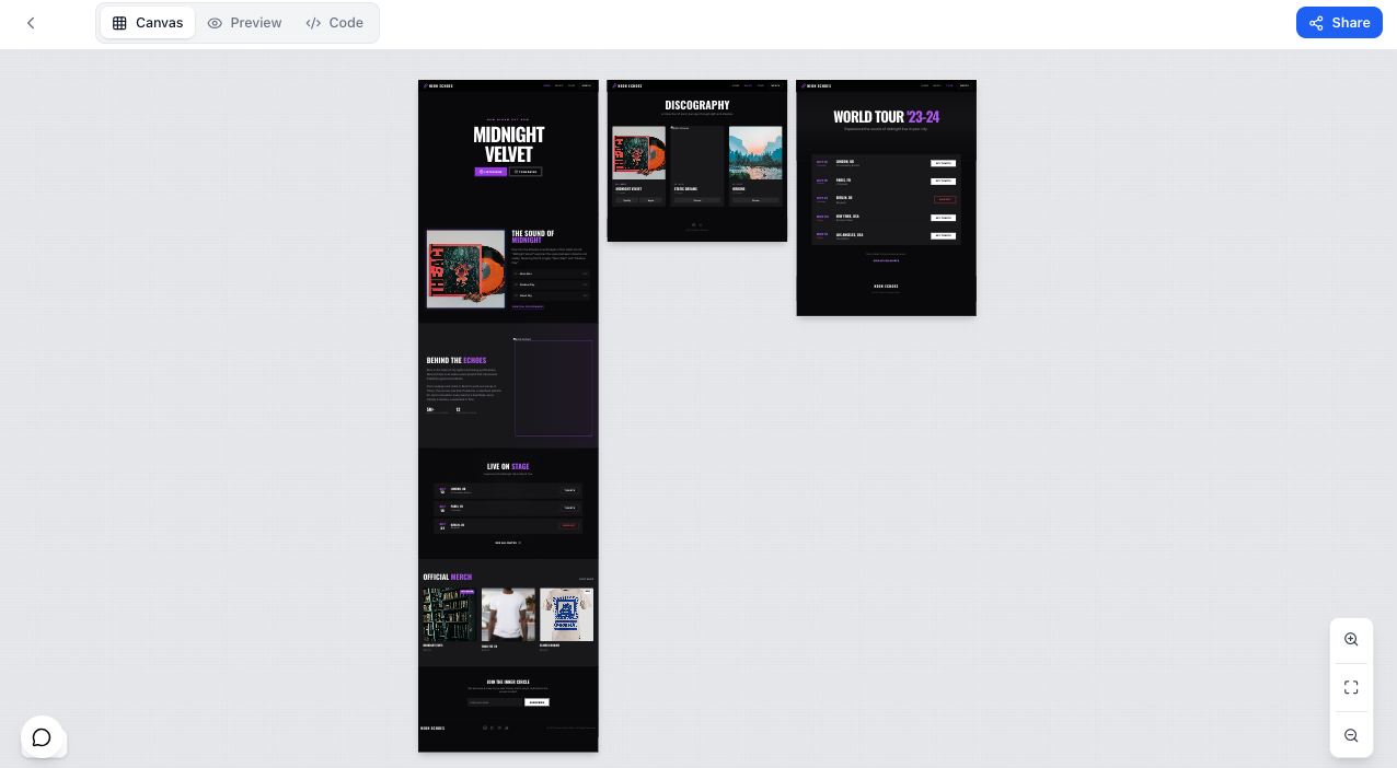 Vibedesign screenshot 2