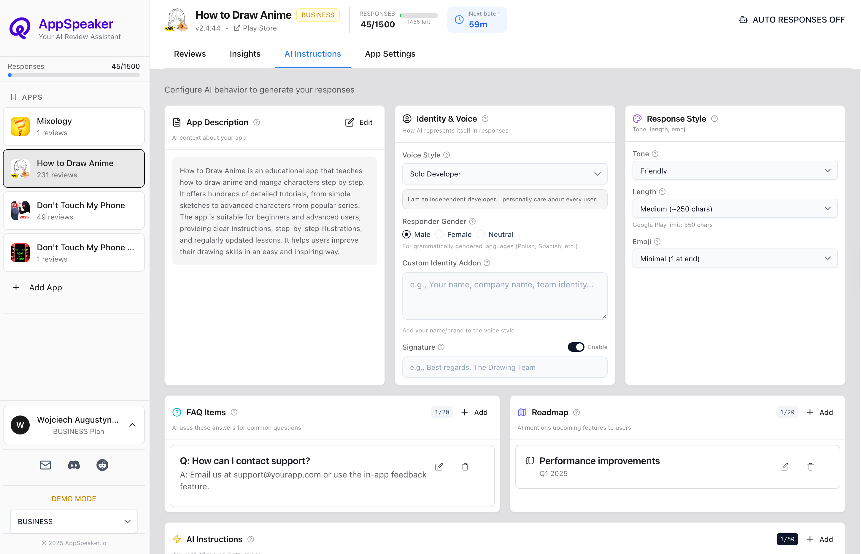 AppSpeaker screenshot 3