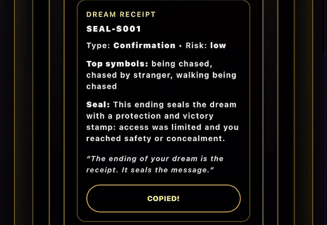 Dream Interpreter screenshot 4