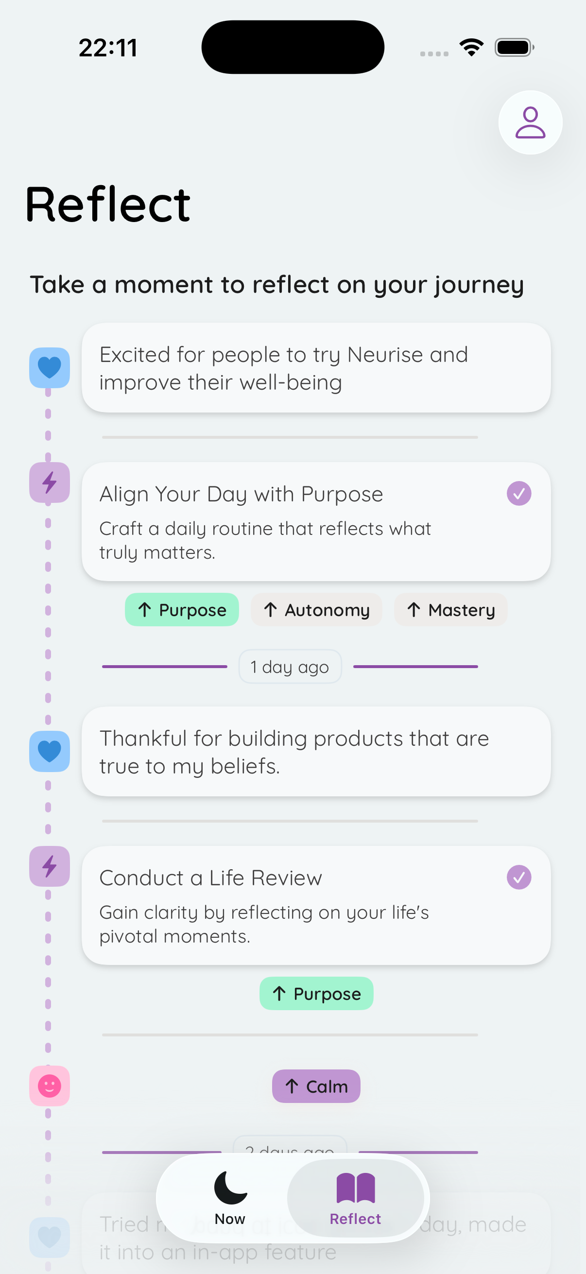Neurise: Happiness & Wellbeing screenshot 3