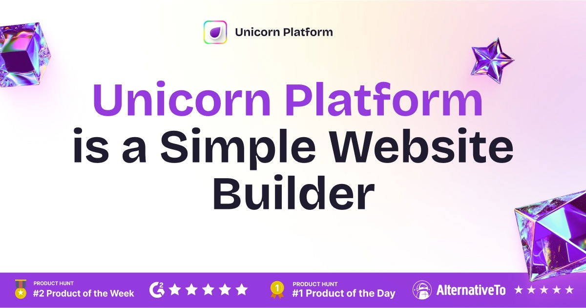 Unicorn Platform screenshot 1