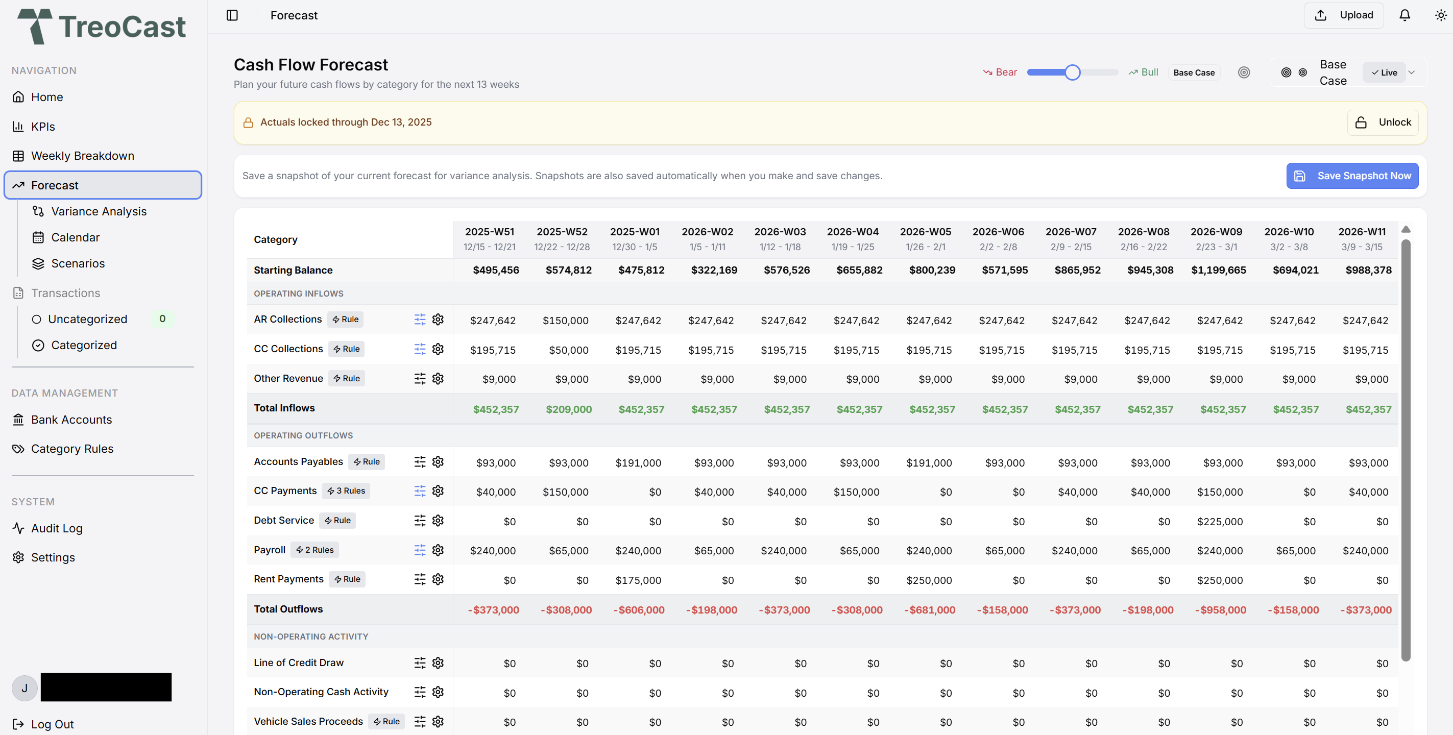 TreoCast screenshot 2