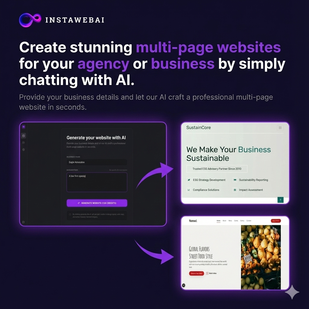 InstawebAI V3 screenshot 2
