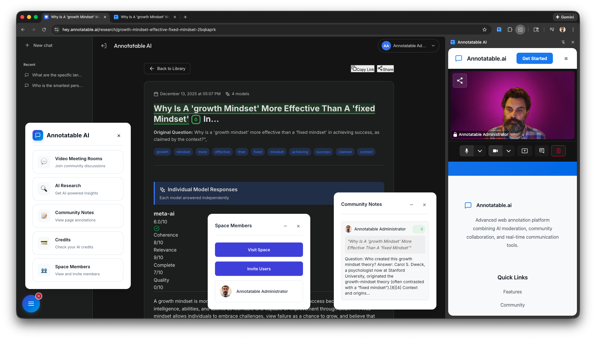 Social AI Platform - Collaboration! screenshot 2