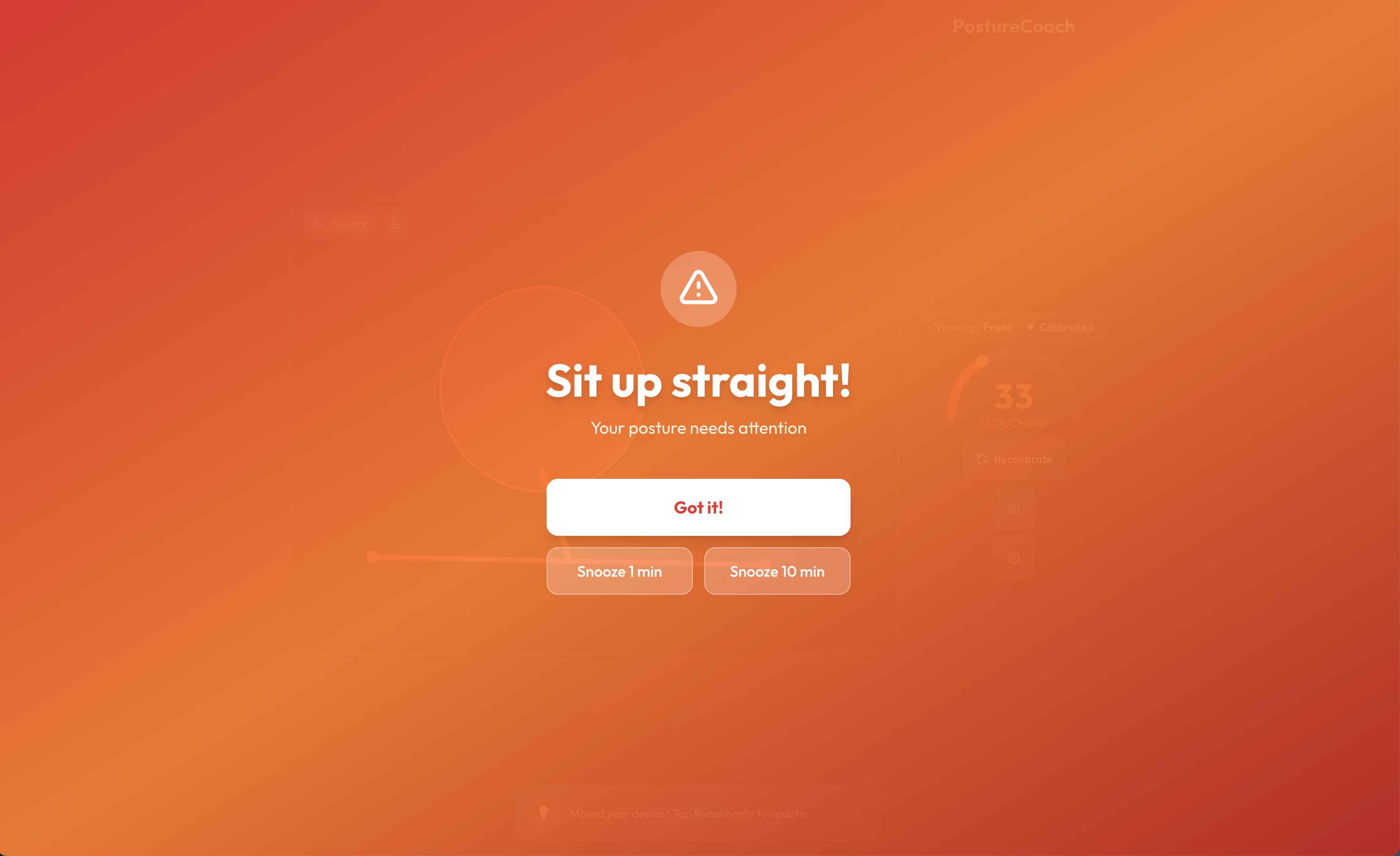 PostureCoach screenshot 3