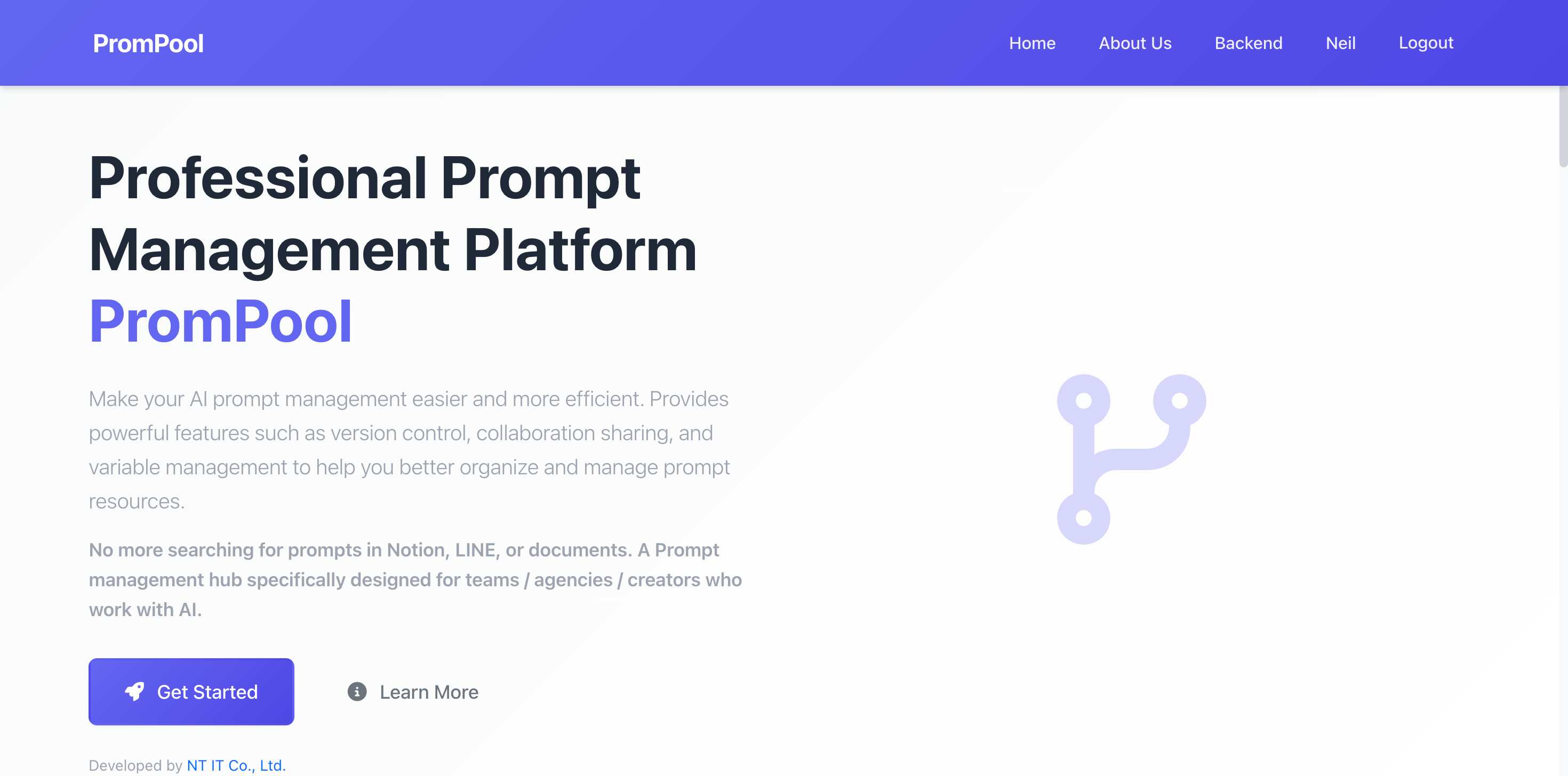 PromPool - NT IT Co., Ltd. screenshot 1