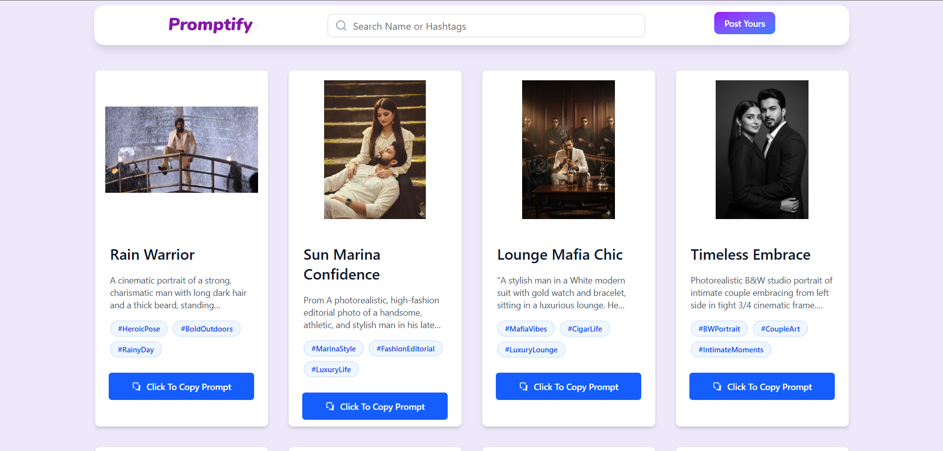 Promptify screenshot 1