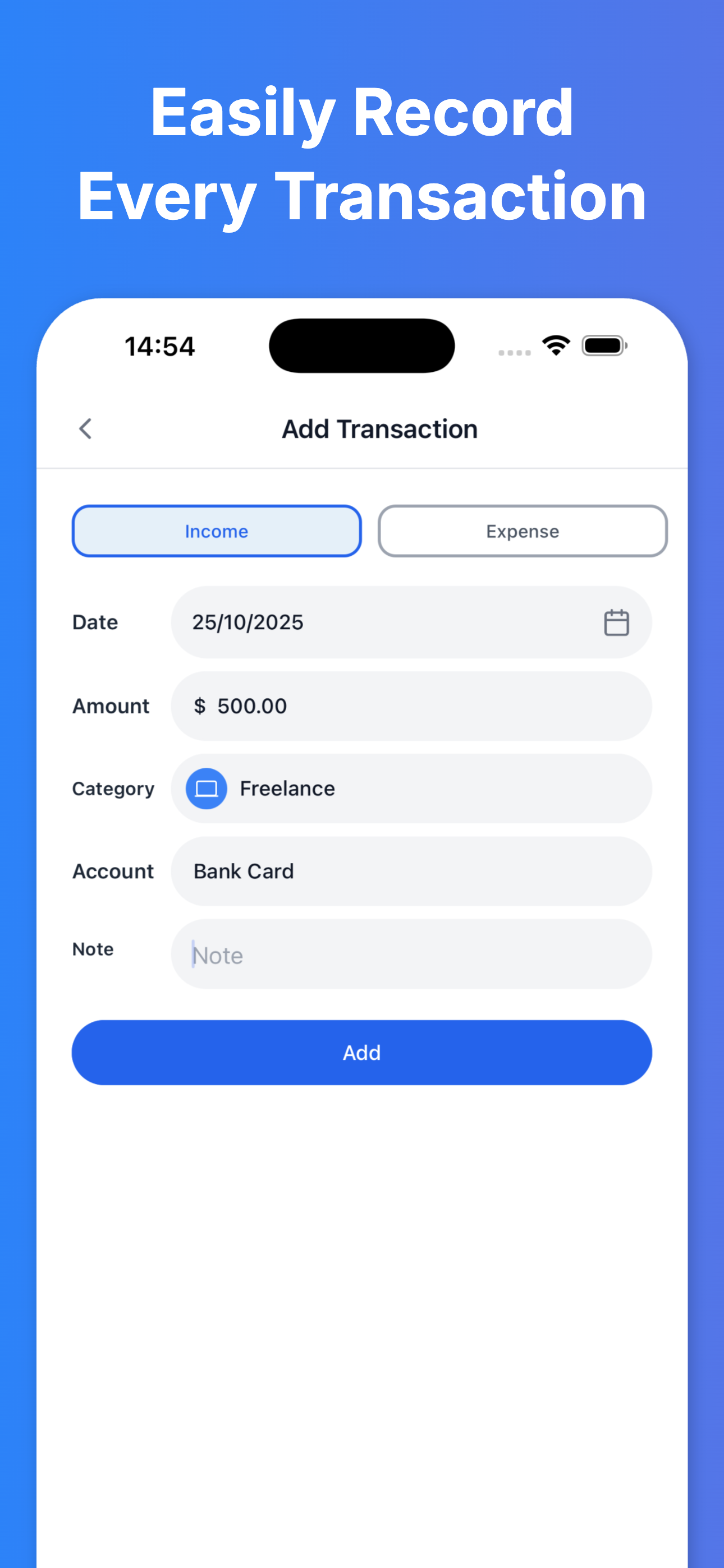 Balanz AI — Money tracker screenshot 2