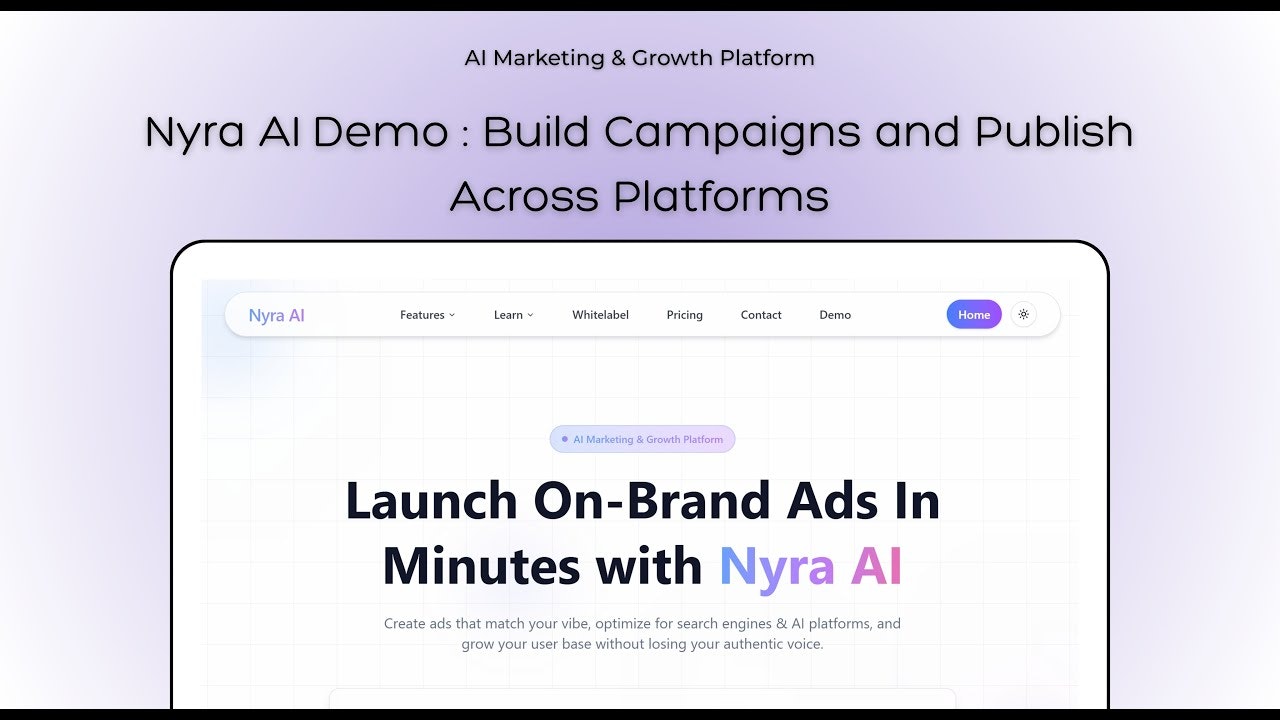 Nyra AI 2.0 Your AI Ads Copilot screenshot 6