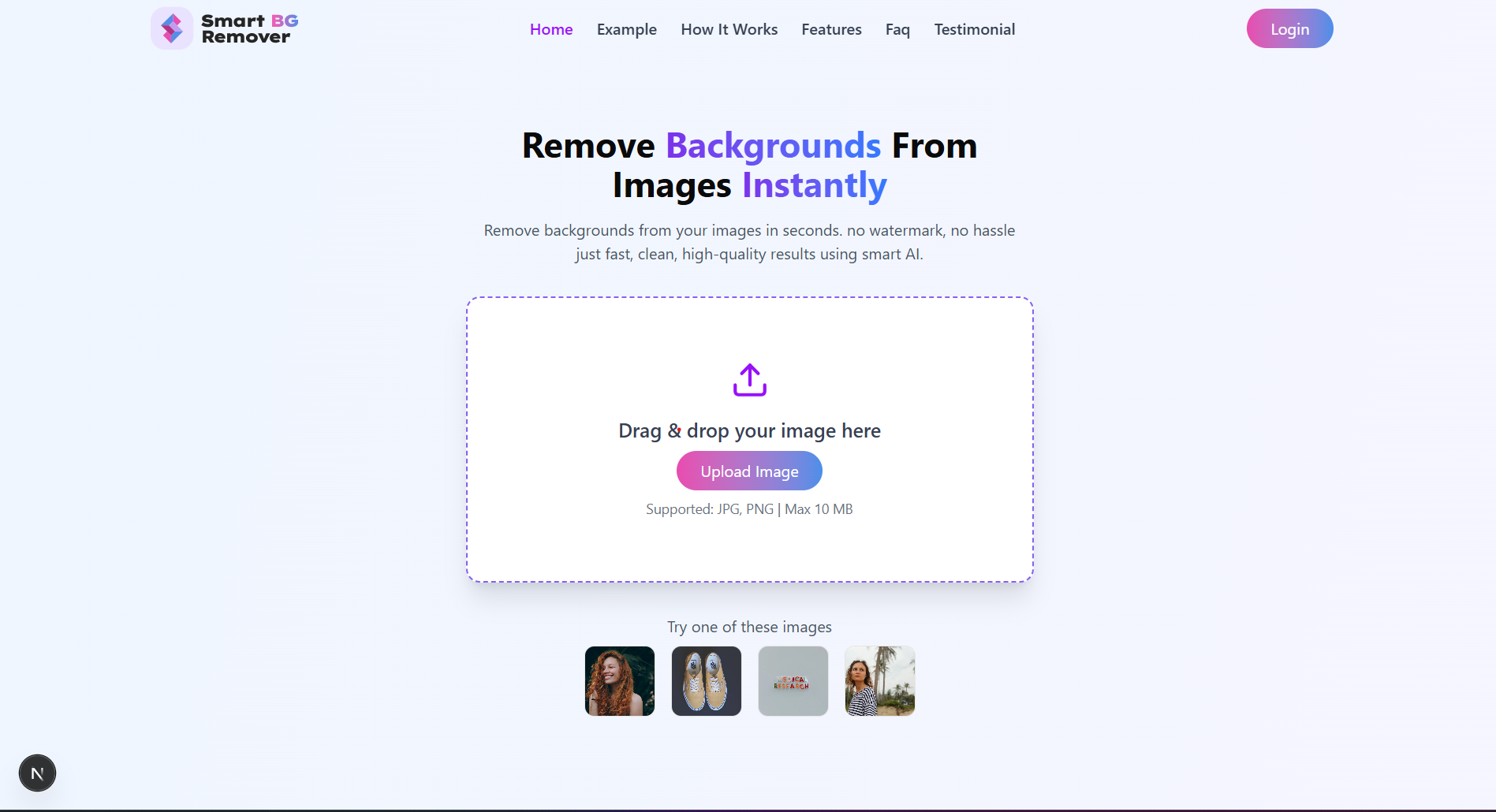 Smart BG Remover screenshot 1