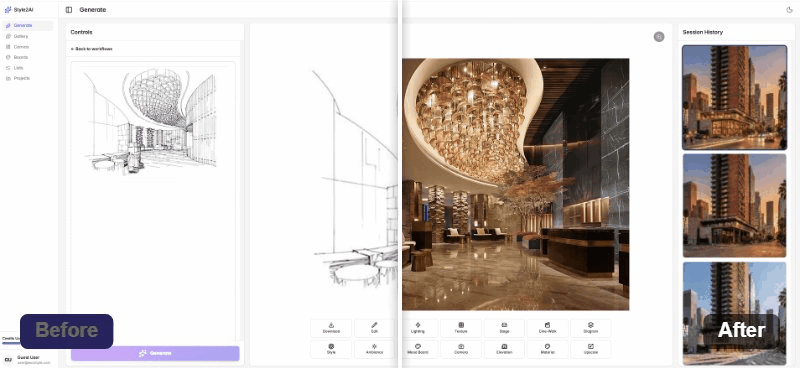 Style2ai - your ai copilot in design screenshot 2