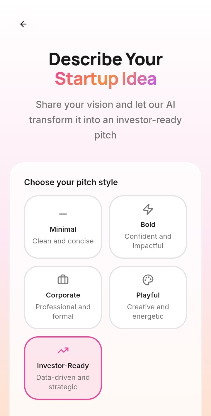 Pitchly screenshot 2