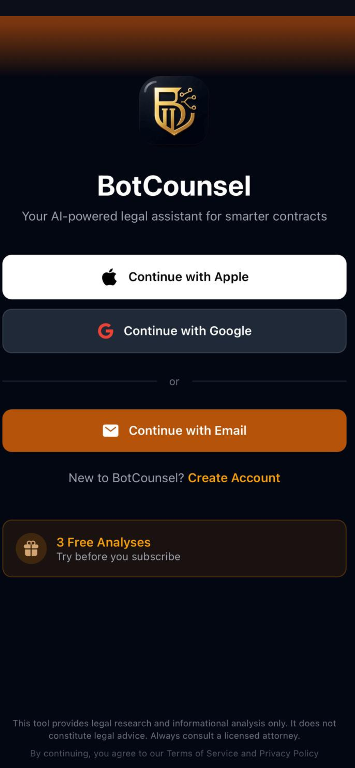 BotCounsel screenshot 3