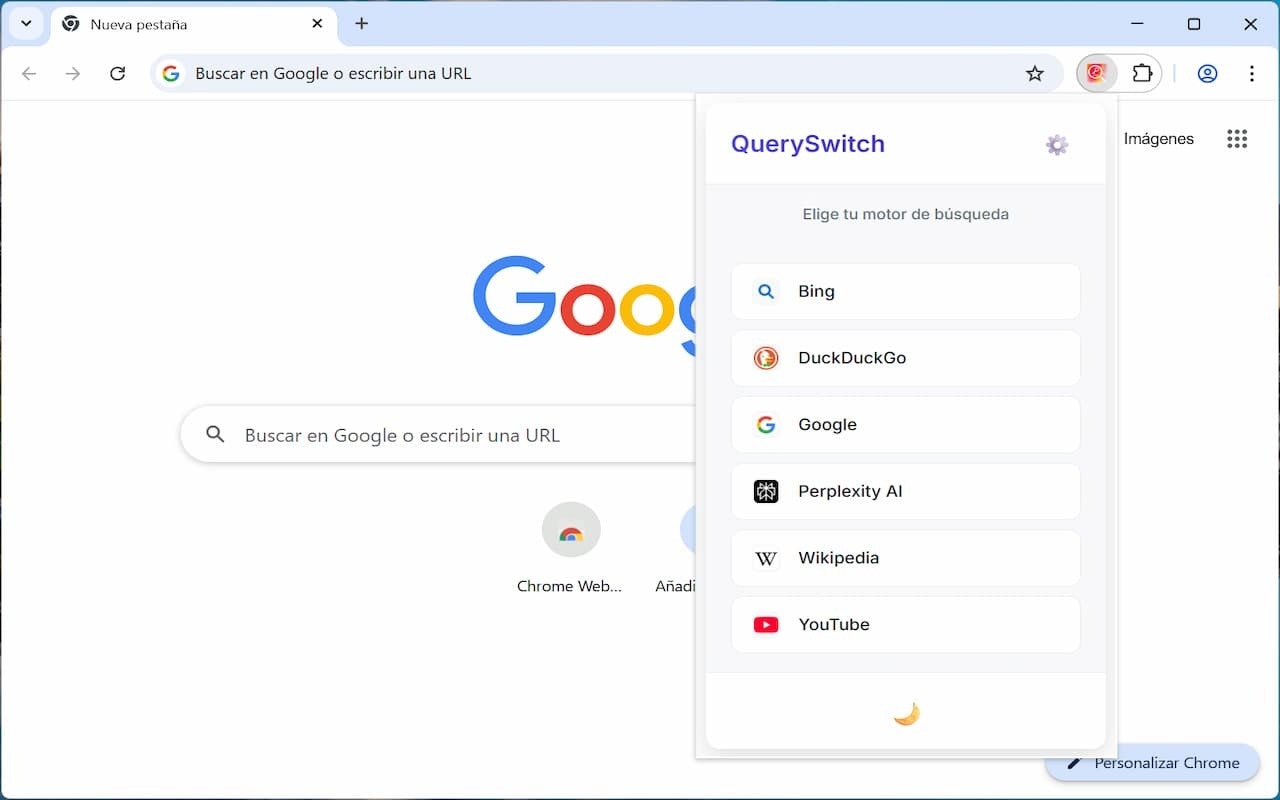QuerySwitch screenshot 1