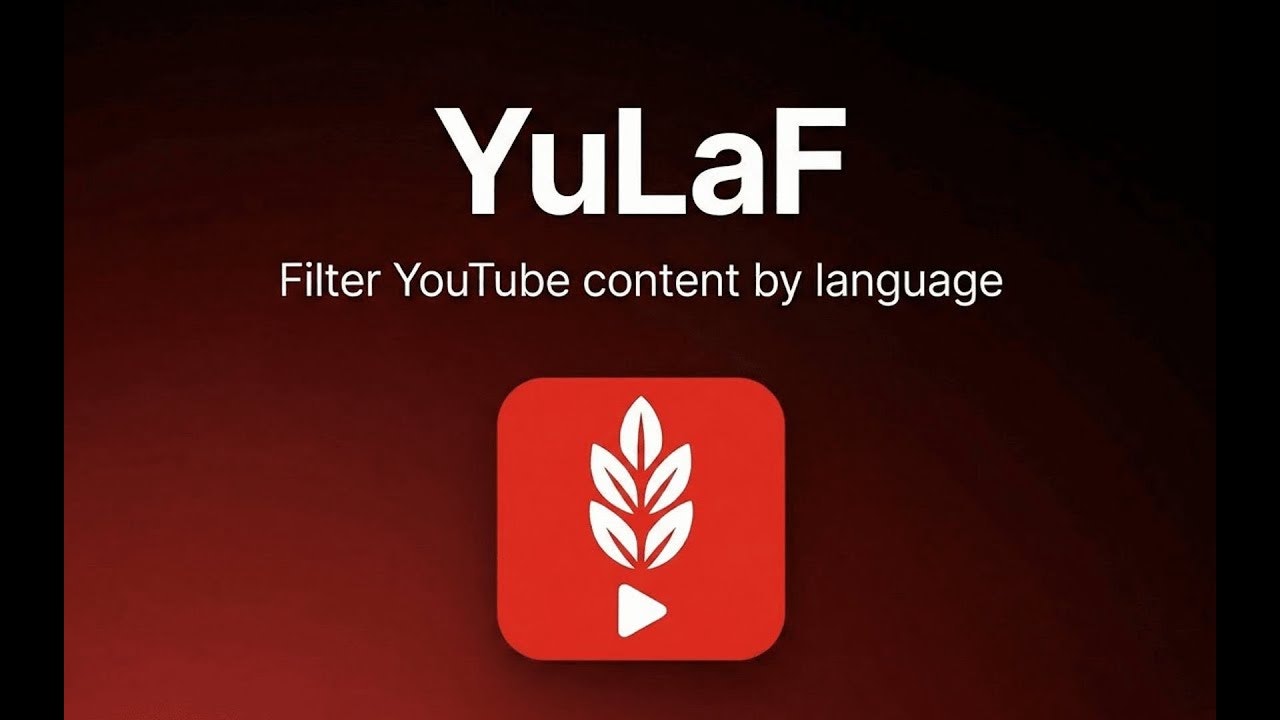 YuLaF - YouTube Language Filter screenshot 1