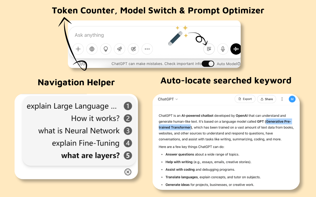 ChatGPT Mods Chrome Extension screenshot 5