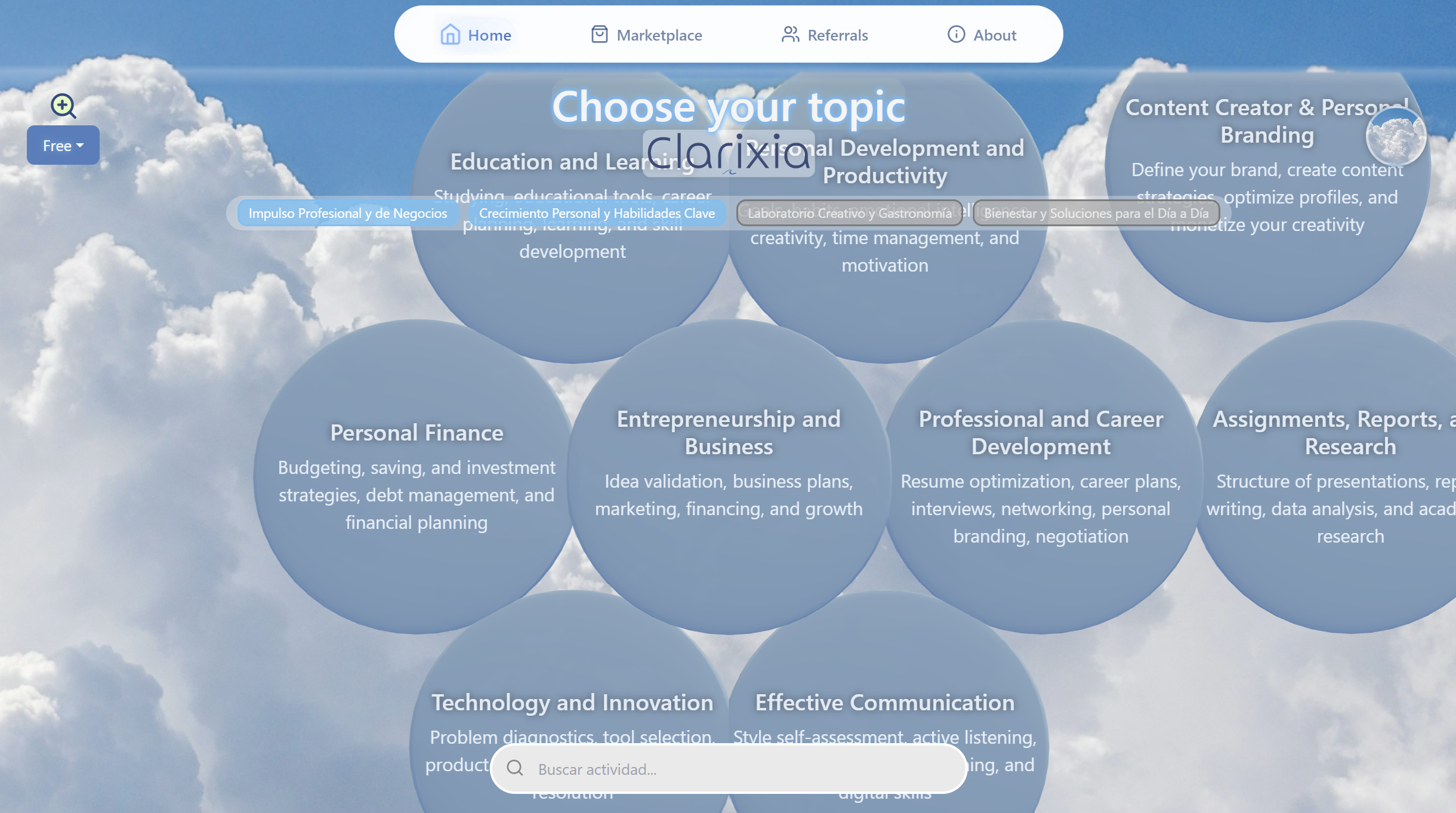 Clarixia | Accessible AI for All screenshot 1