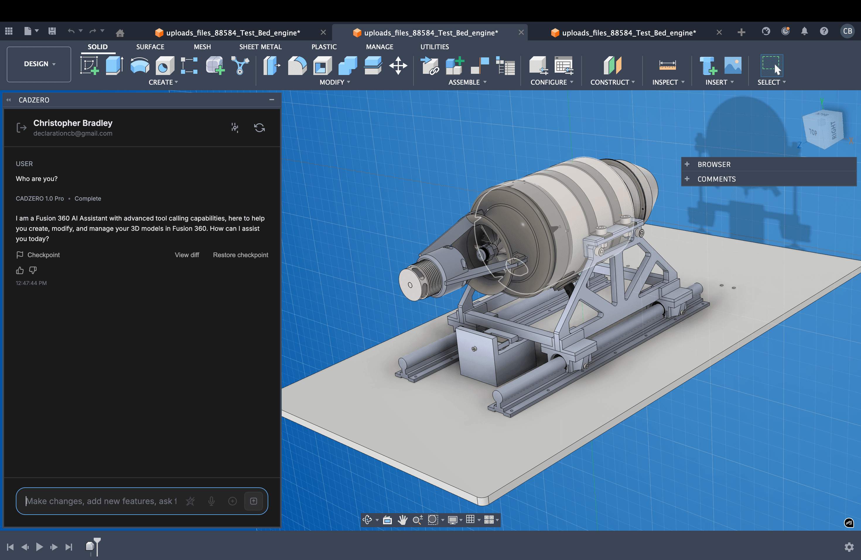 CADZERO screenshot 1