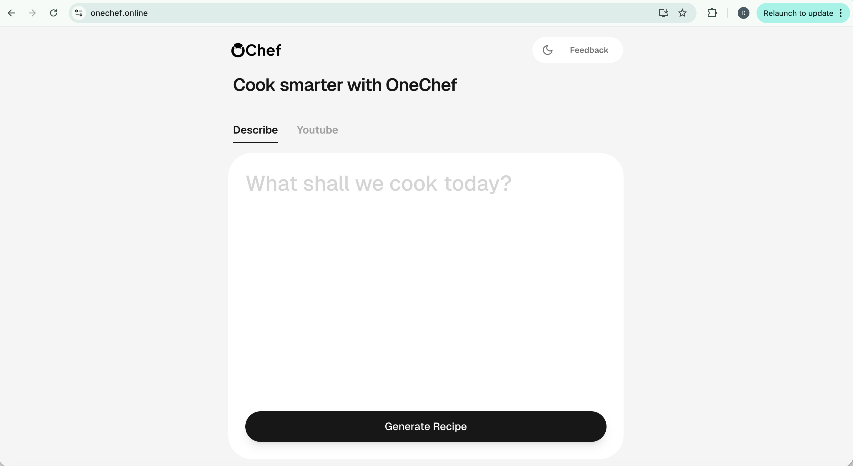 OneChef screenshot 2